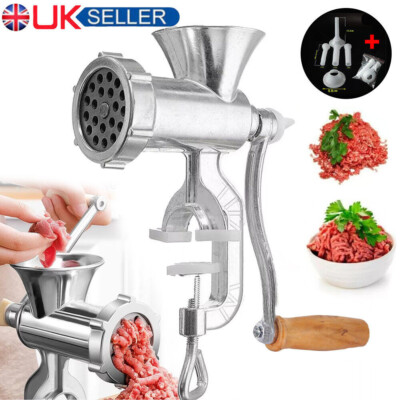 Große Größe Manuell Küche Fleischwolf Fleischwolf Maschine Lebensmittel Wurst Maschine Neu UK
