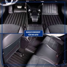 MOTOS Tappetini in gomma per auto adatto per Volkswagen Golf Plus 2005-2014 Migliorate il vostro comfort di viaggio con il tappetino antiscivolo per auto No.77