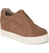 Jslides Starr Platform Slip-On Brown Sneaker D3549 Size 10 M