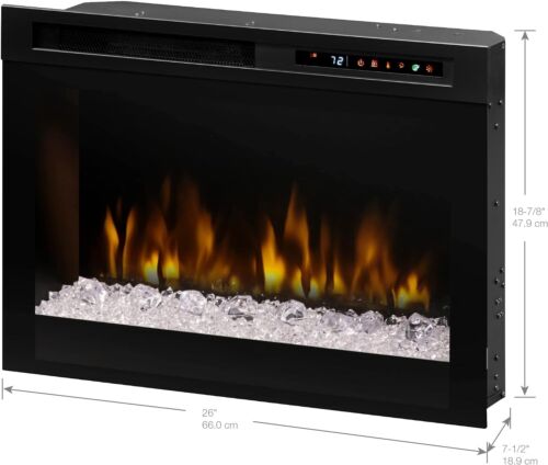 Dimplex 26 Zoll Multi-Fire XHD Elektrische Feuerbox mit Acryl Glut - schwarz - Bild 2 von 21