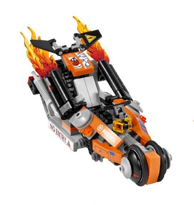 LEGO 70808 - The Movie - Wyldstyle's Dragster - NO MINI FIGURES