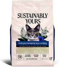 Sustainably Yours Cat Litter Small-Grain Formula 10 lbs