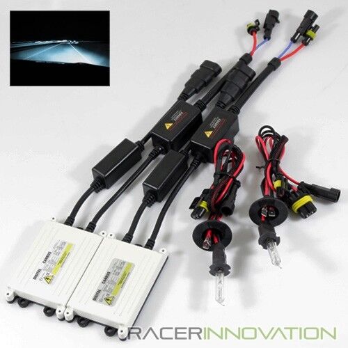 8000K H3 Blueish White Canbus Ballast Xenon HID Conversion Kit Fog Lights Lamps - Picture 1 of 7