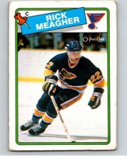 1988-89 O-Pee-Chee #235 Rick Meagher  St. Louis Blues V53727