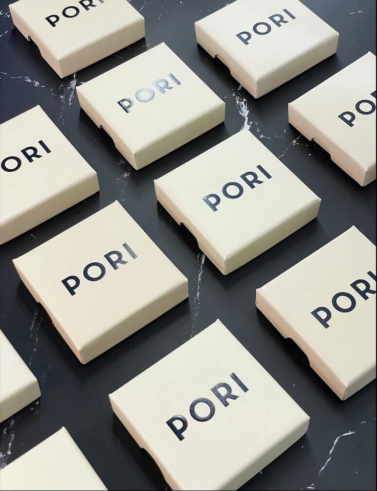 Colar de corrente caixa redonda Pori Jewelry ouro 14K sólido 2 mm - ouro amarelo ou branco - Imagem 3 de 3