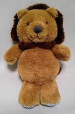 Carters Lion Brown Rattle Plush Lovey Toy 66832 Just One You 9" Crinkle Mane