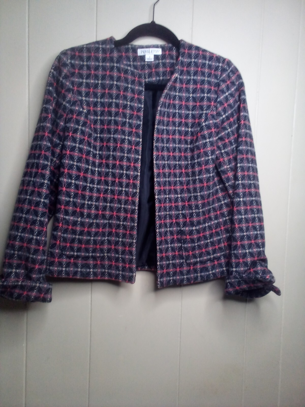 Pendleton Blazer Jacket 4 Wool Cashmere Lined Bla… - image 2
