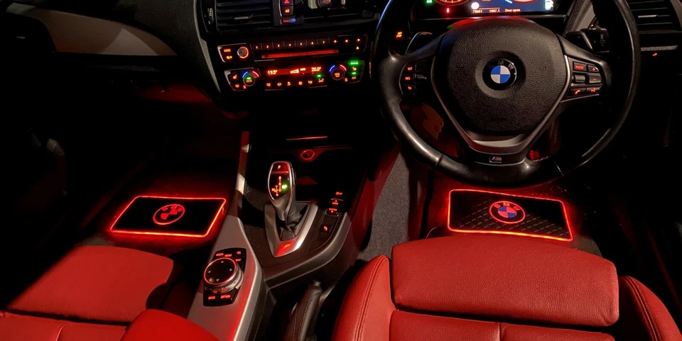 fits BMW LED CAR FLOOR MAT 2 PCS MOOD AMBIENT LIGHTING, ALL BMW - Image 3 of 3