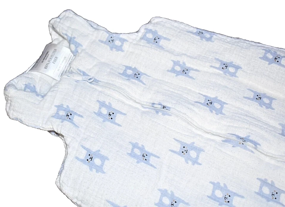 E1 ADEN + ANAIS Pequeño Acolchado Muselina Saco de Dormir Saco de Dormir Manta Usable Foto 2 de 4