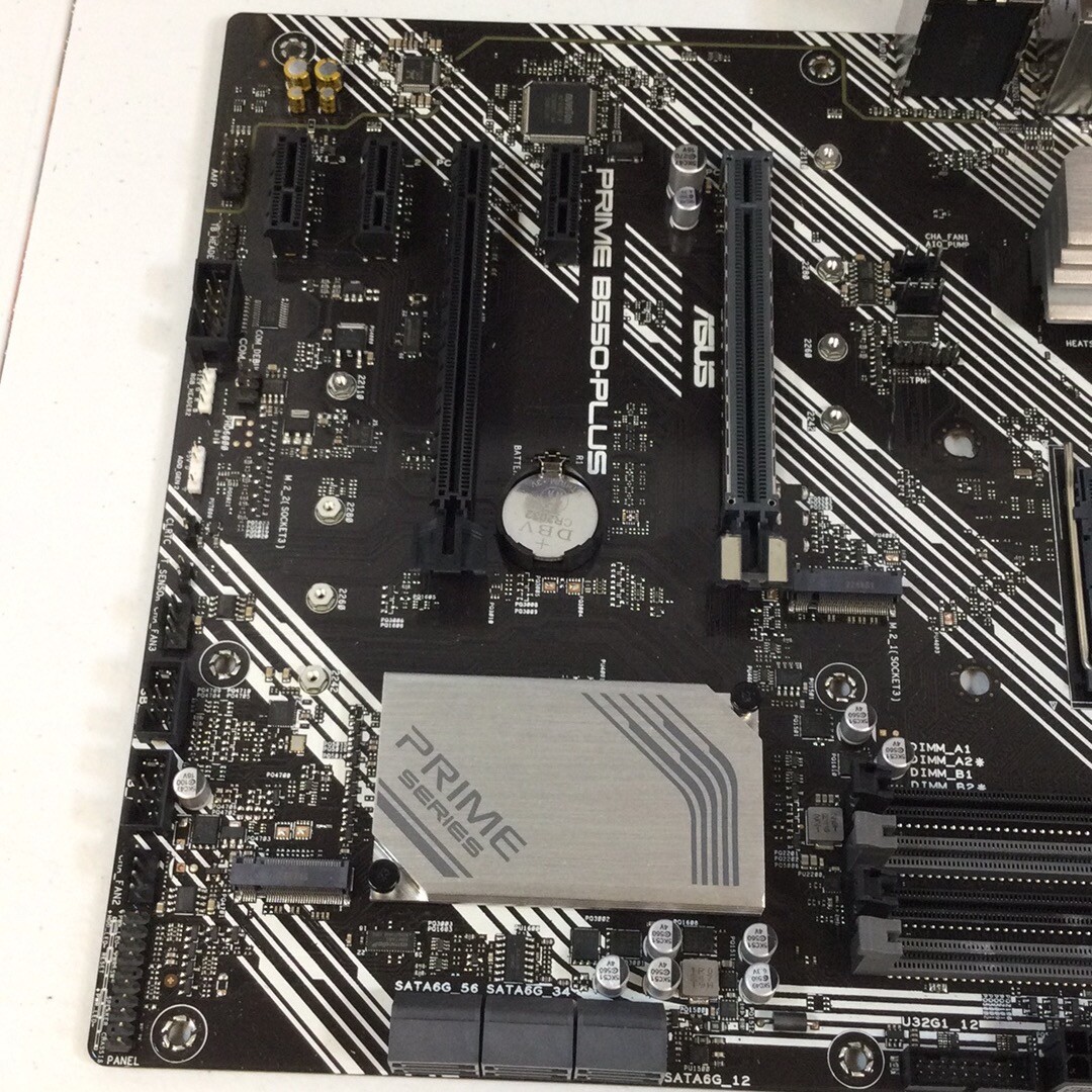 Asus Prime B550Plus Black DisplayPort AMD AM4 Ryzen ATX Motherboard