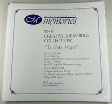 Creative Memories 12x12 Baby Pages Refill RCM-12B 12 Sheets Old Style NOS Sealed