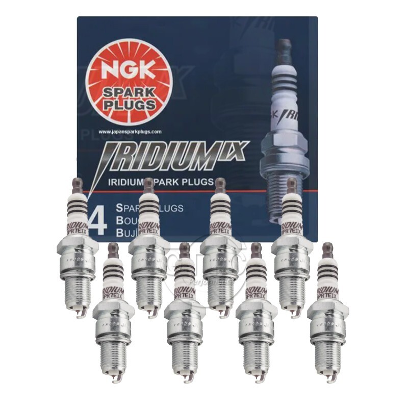 Genuine NGK Iridium IX Spark Plugs 8PCS for Bentley/ Cadillac/ Chevy/ Dodge/Jeep