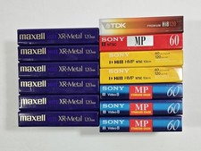 Lot of 13 Maxell XR-Metal Sony TDK Digital Hi 8mm Video Tape NEW  LOOK 
