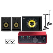 Focusrite Solo Gen4 wKRK ROKIT G5 MonitorsSub...