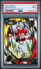 2024 PANINI SELECT RED & YELLOW SHOCK #218 DRAKE MAYE ROOKIE RC PSA 9
