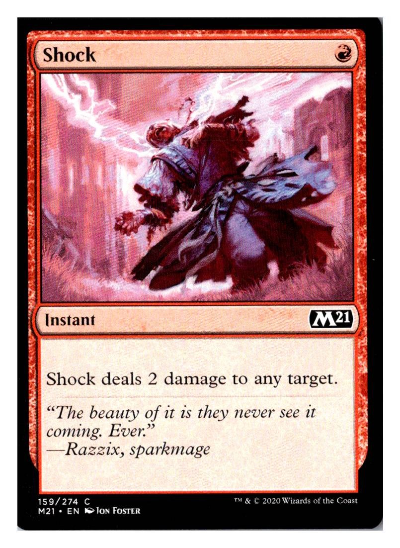 Magic: The Gathering Shock 159 Common Core Set 2021 Near Mint
