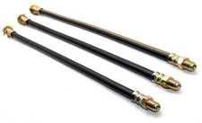 Lincoln 66h 76h Sedan Continental Club Coupe Brake Hose Set X3 1946 46 1947 47