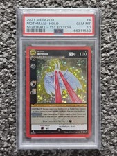 Metazoo Mothman Nightfall Holo 2021 PSA 10
