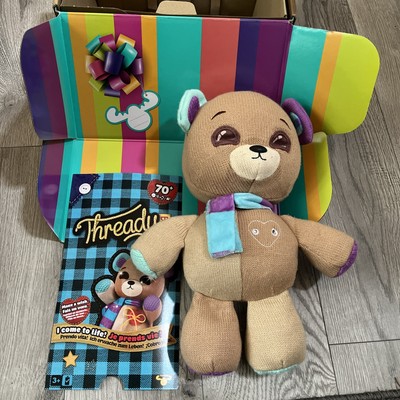 Thready Bear Interactive Plush   70+ Expressions Open Box, Used