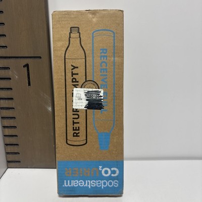 SodaStream CO2urier CO2 Cylinder Gas Powered Brown Blue Black CO2 2 Pack