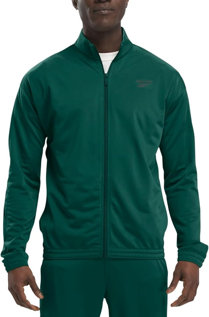 Reebok Unisex Regular fit Track Jacket Collegiate Green XL 4290₽