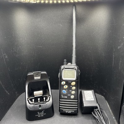 Icom IC-M1V VHF Marine Handheld Transceiver W/ Charger Tested Working