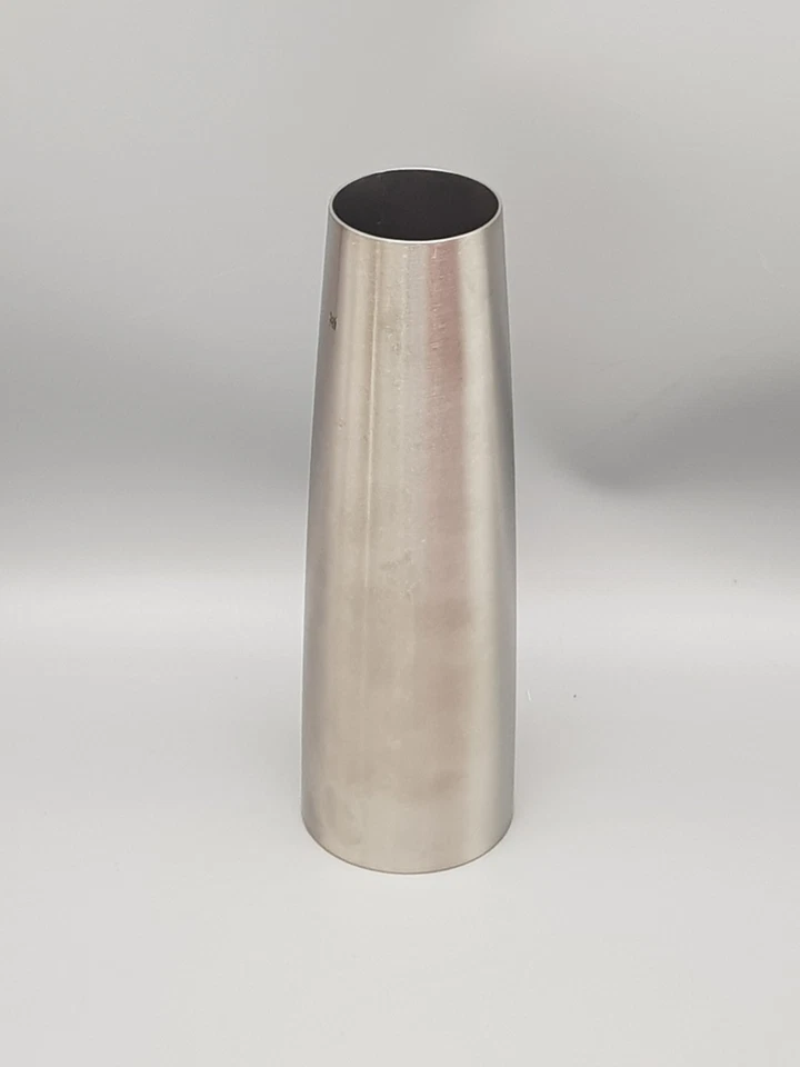 WMF Cromargan VASE Tischvase matt gebürstet Ø ca. 6cm /ca.18,9cm hoch gut - Bild 3 von 4