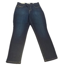 NWT Nine West Heidi Pull-On Crop Pants   Size 8  Stretch Crop Jeans, Slip-On