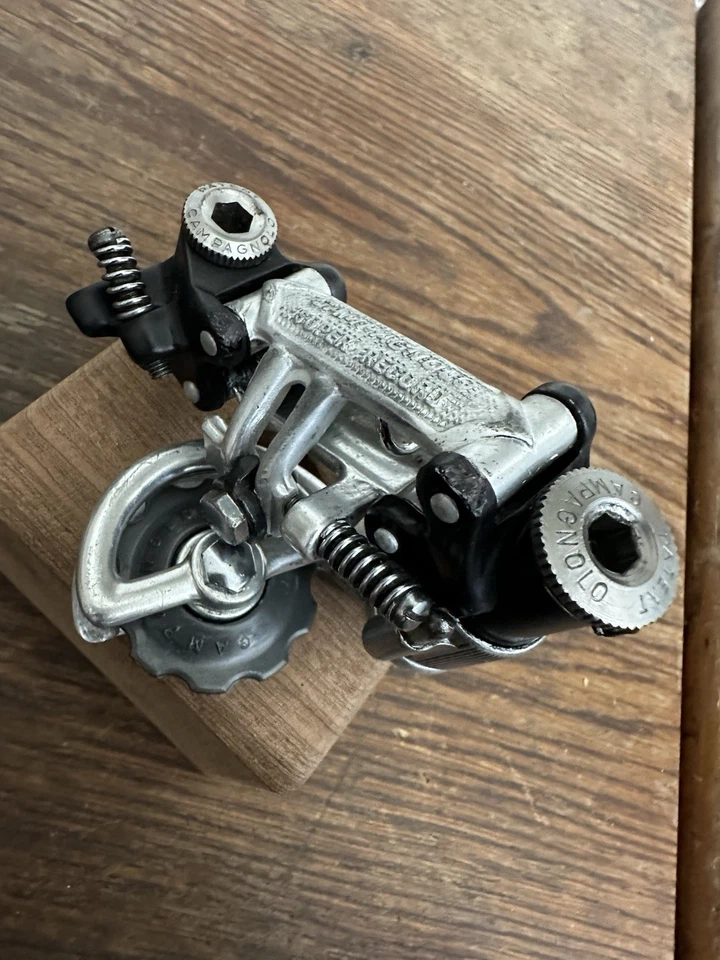 Campagnolo Super Record first generation Patent 75 - Vintage Rear Derailleur VGC - Image 4 of 4