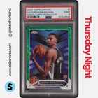 2023 TOPPS CHROME #1 VICTOR WEMBANYAMA GREEN REFRACTOR RC ROOKIE PSA 9