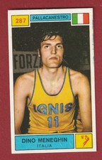 PANINI FIGURINE CHAMPIONS OF SPORT 1969-70 N.287 DINO MENEGHIN BASKETBALL