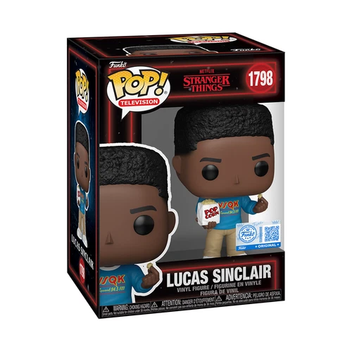 Funko Pop! Vinyl: Stranger Things Lucas Sinclair Target Ex #1798 w/ Protector