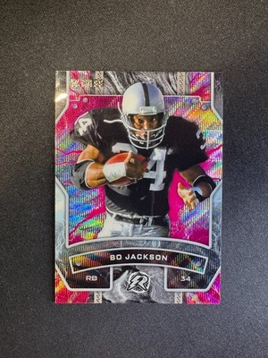 2023 Topps Composite Resurgence Bo Jackson Ruby Surge #76 Raiders #d 127/199