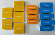 Osmo Bundle Words, Tangram, Numbers Pieces 14...