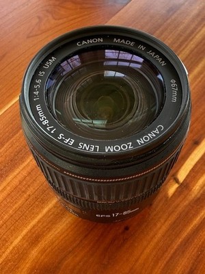 Canon EF-S 17-85mm f/4-5.6 IS USM ULTRASONIC SLR Lens - USED but GOOD QUALITY