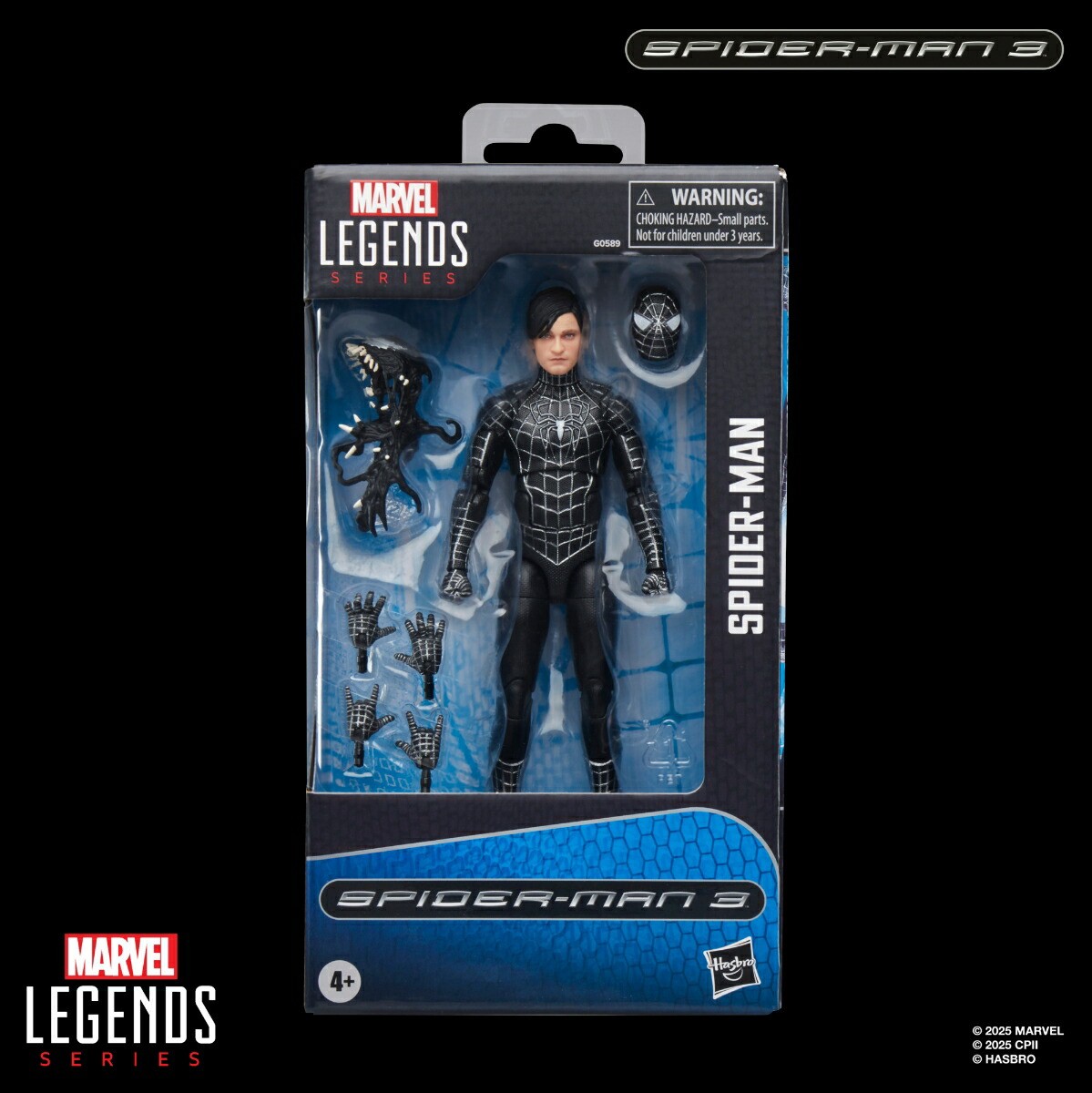 Hasbro Star Wars Marvel Legends Series Spider-Man 3 Figure