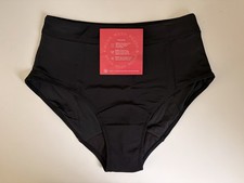 Period proof swim bikini. Menstrual Teens,Girls & women. Black Hip33" waist 26”