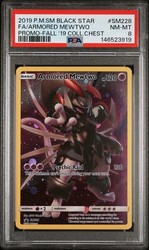 Armored Mewtwo SM228 Black Star Promo Holo