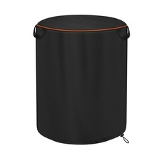Wood Chipper Cover, 420D Oxford Waterproof Shredder Black 