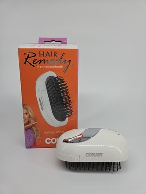 CONAIR Hair Remedy Dry Shampoo Brush NEW Open Box