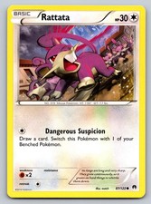 Rattata 87/122 XY - BREAKpoint Pokemon Card - NM