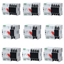 63A/100A Dual Power Automatic Transfer Switch Grid to Alternator 2/3/4P 220/110V