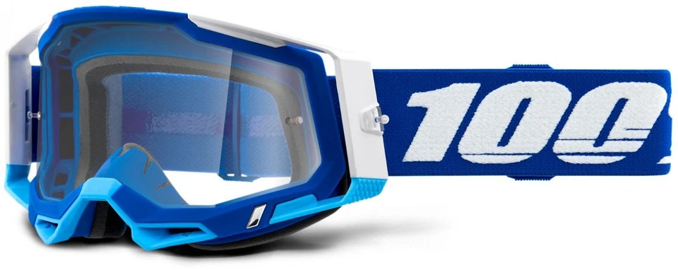 100% Racecraft 2 Fahrradbrille Blau - Bild 1 von 1