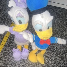 Disney Donald Duck  Daisy Duck Medium Plush Set Mickey Mouse  Friends