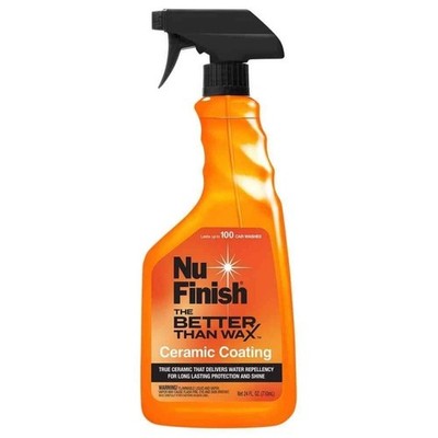 Nu Finish ''Better Than Wax'' Ceramic Coating 24 fl oz Car Wash 
