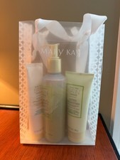 Mary Kay SATIN HANDS PAMPERING SET OF 3 White Tea Citrus Fragrance Full Size