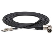 Hosa MMX-015SR Microphone Cable 3.5 mm TRS Male to Neutrik Right Angle XLR Male