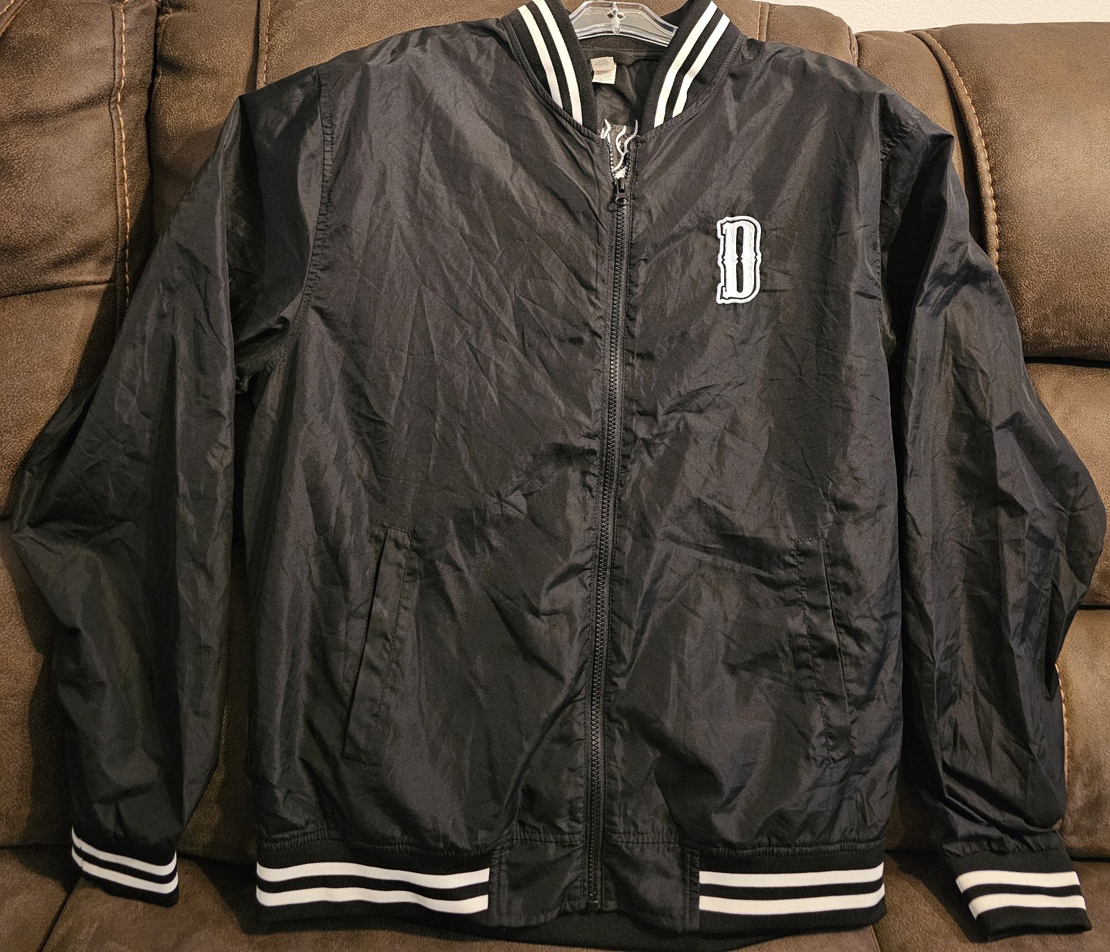 Rare Devolver Embroidered Lightweight Varsity Bom… - image 1