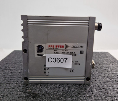 PFEIFFER  VACUUM  TC 400 M:No;PM C01 805 A    C   3607    181