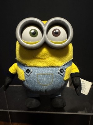 Minions Plush Bob Despicable Me 9  Rubber Goggles No Tags Illumination Studio